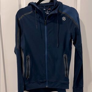 NWOT Reebok Women’s Navy Performance Jacket UFC walkout jacket sz S NEW